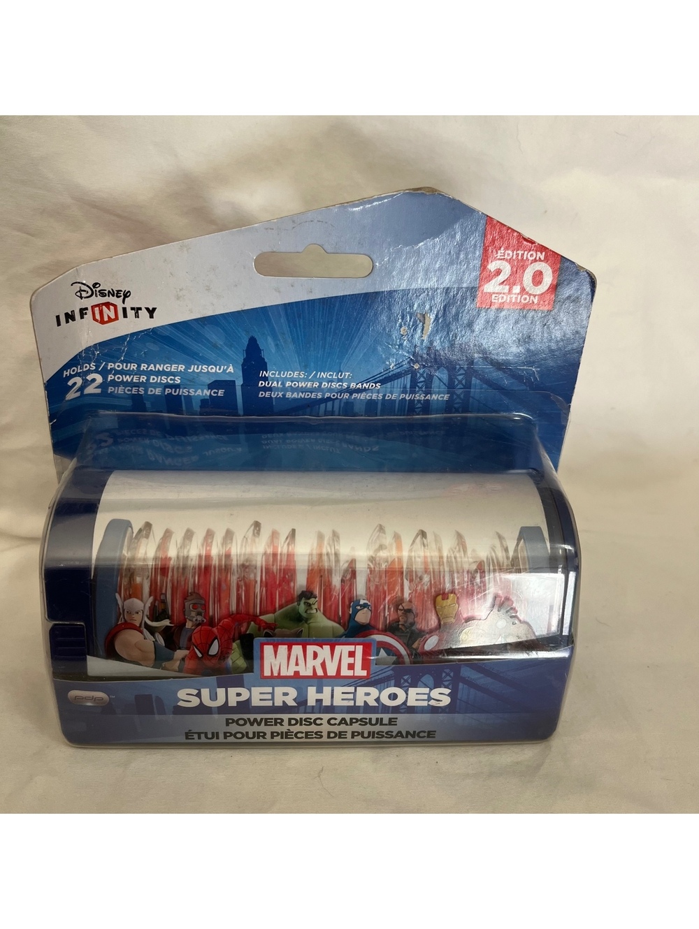 New Disney Infinity 2.0 Power Disc Capsule Marvel Holds 22 Discs